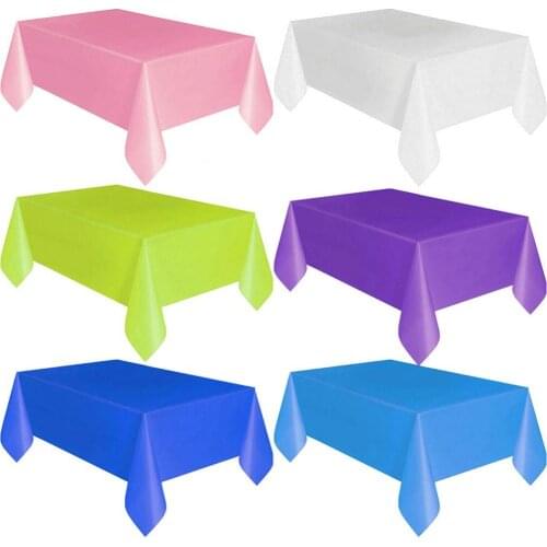 Solid Color Tablecloth Wedding Banquet Party Dinner Table Cover Oilproof Decor mantel mesa nappe de table Wedding Decoration