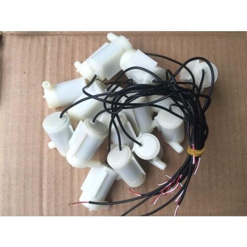 10Pcs Micro DC 3-6V Mini Submersible Pump Mini water pump For Fountain Gardening Solar Circulation System