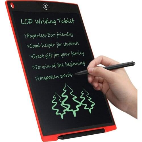 Portable Writing Board 12 Inch LCD Digital Drawing Handwriting Pads Gift ABS Electronic Tablet Board For Kinds Home Office