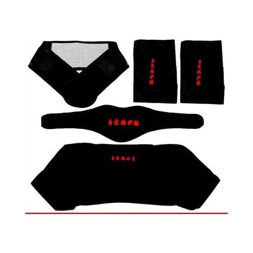 Self-heating Tourmaline Knee Belt Neck Magnetic Therapy Belt For Back Waist Support Brace Massager Tourmaline Products