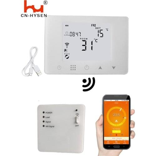 HY09RF-WIFI Multiple thermostat Smart Digital wifi and Wireless Remote Control Heating Thermostat for Electric heating system
