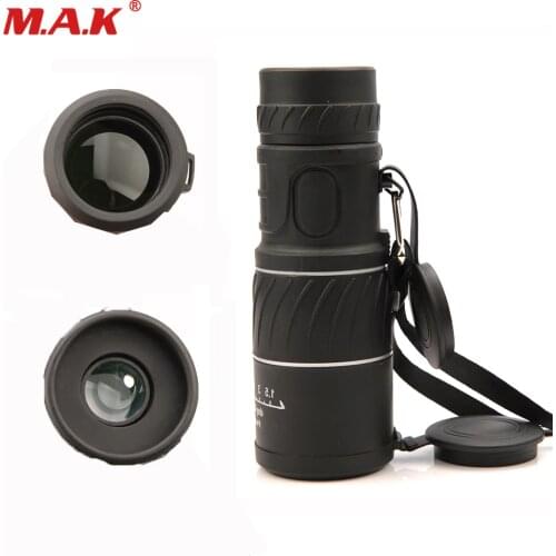 US 40x60 Zoomable Monocular Great Handheld Low Light Night Vision Telescope Binoculars for Hunting