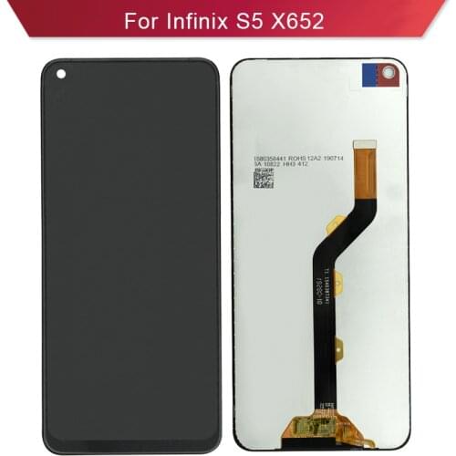 High Quality for Infinix S5 Lite X652B Comelete LCD with touch screen digitizer assembly replacement phone parts screen for X652