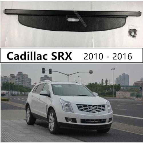 Rear Trunk Cargo Cover For Cadillac SRX 2010 2011 2012 2013 2014 2015 2016 High Qualit Car Security Shield Accessories Black