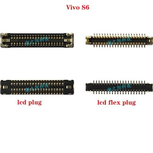 LCD Display FPC Connector Plug MotherBoard Pin For Vivo S6