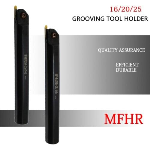 1PCS CNC Machine Slotting Holder MFHR MFHR216-20/140 MFHR320-25/70 MFHR325-25/140 MFHR420-25/70 Grooving Lathe Cutting Tool
