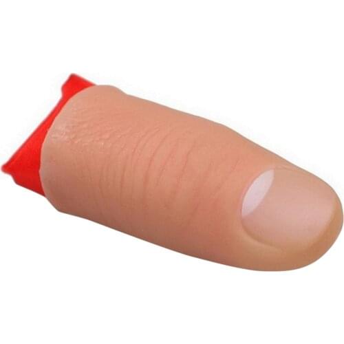 1pc Hot Sale Rubber Finger Thumb Tip Scarf Disappear Stage Show Magic Tricks Tools Attractive Tric Party Magic