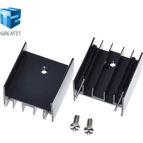 1pcs Heatsink 25x24x16mm Radiator Cooler Radiator Aluminum 25*24*16mm Heat Sink Metal Slotting For Cooling Chip 25mmx24mmx16mm
