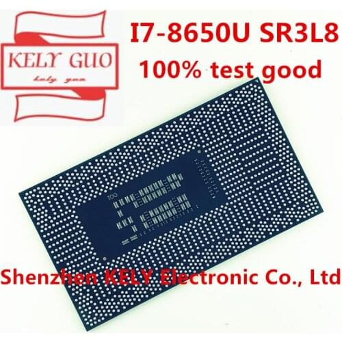 100% test very good product I7-8650U SR3L8 I7 8650U SR3L8 CPU BGA chipset