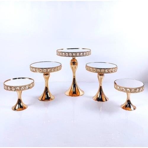 4-5PCS Cake Stand Cupcake Tray Tools Home Decoration Dessert Table Decorating Party Suppliers Wedding Display