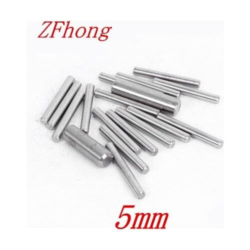 50pcs diameter M5*6/8/10/12/16/20/25/30/5/40 5mm stainless steel dowel pin location pin stop pin length 3mm to 10mm