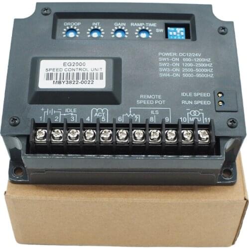 EG2000 diesel engine generator set accessories, governor, automatic electronic speed controller, speed control board