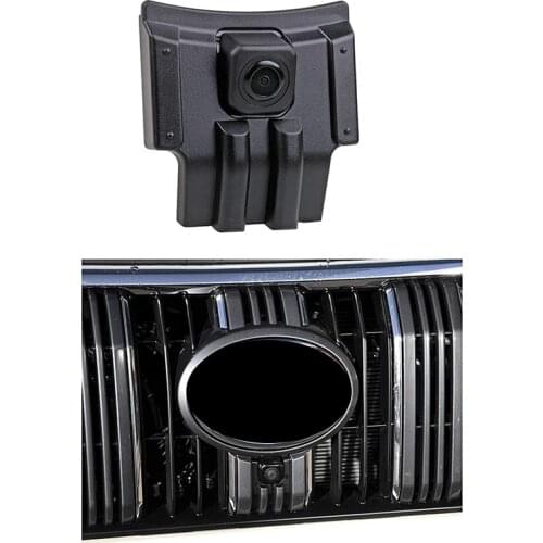 Car Front View Logo Camera Front Grille Camera Waterproof for Toyota LAND CRUISER PRADO 2018 2019