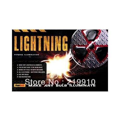 Free shipping Lightning Gimmick ) Magic Tricks