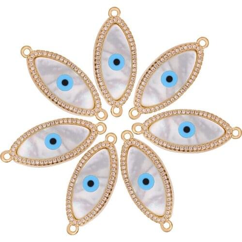 Hadmade Bracelet Necklace Lucky Eye Braided Blue Evil Eye Bracelet Anklet DIY Rope Chain For Women Girl Jewelry Gift Accessories