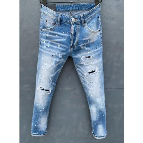 DSQUARED2 - Mens summer jeans, fashion leisure, quality denim clothes DSQ058