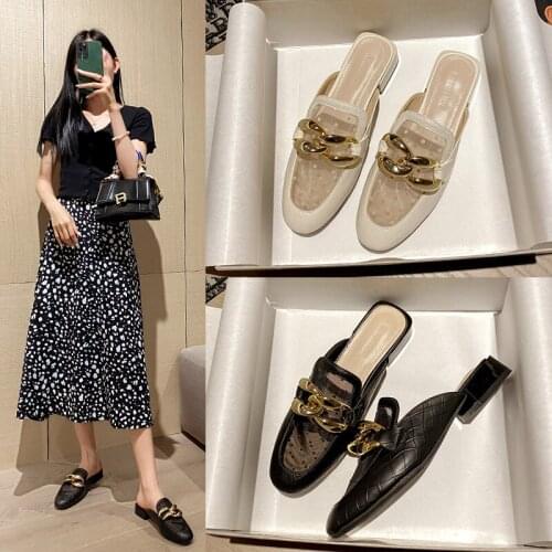 Breathable Slippers Women Summer Shoes Low Heels sandalias mujer chaussure femme women sandals round toe shoes for women 2021