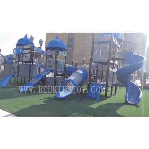 Exported to USA TUV Approved Outdoor Digitate Playground HZ16-022a Door to Door Service