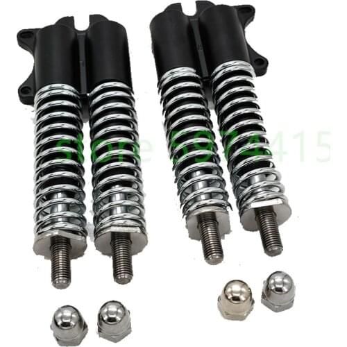 Electric Scooter Double Drive Refitting Front For Motor Accessories 10 Inch Hydraulic Front Shock Absorber with Disc Brake