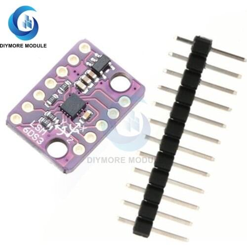 LSM6DS3 3D Digital Accelerometer Gyroscope Sensor Module SPI Serial Interface Embedded Temperature Sensor For Arduino/Pedometer