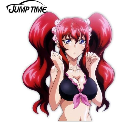 Jump Time Cross Ange Hildegard Schlievogt 11 Anime Sexy Girl Vinyl Decal Waifu Car sticker