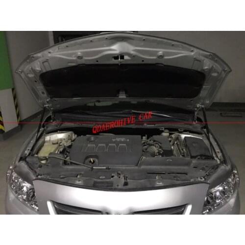 QDAEROHIVE car hood reuses gas spring support rod Slow Down Shock Gas Strut for FOR Toyota Corolla 2007-2013