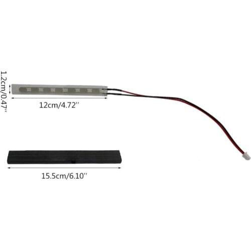 55KD Dancing Machine Pedal Switch Sensor, Induction Bar and Black Rubber Protector Game Sensor Bar