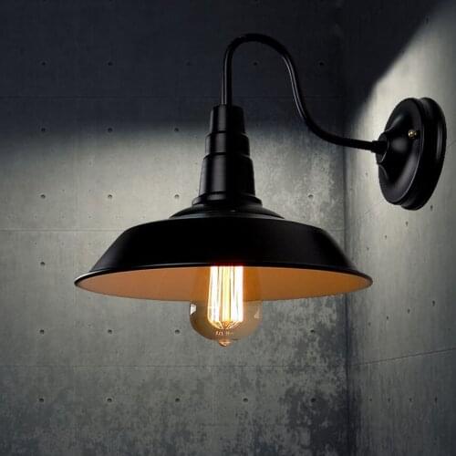 Modern Wall Light E27 Lamp Edison bulb wall lamp lighting retro industry Vinta for Bar Cafe Home Lighting