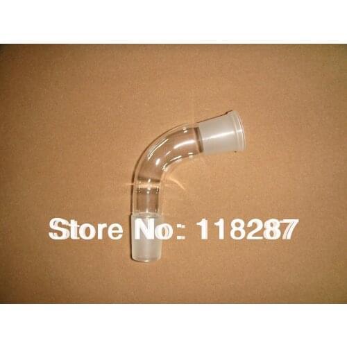 Glass Bend adapter Tube,Joint 24/29,105 degree,lab glassware