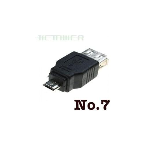 USB 2.0 A Female to Micro USB B 5 Pin male F M Converter cable Adapter 1000pcs/lot