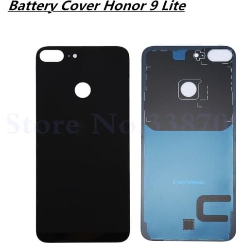 Rear Battery Cover Case For Huawei Honor 9 Lite Back Door Back Housing Glass Battery Housing With Logo