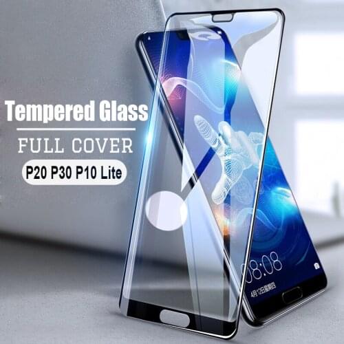 9H Full Tempered Glass For Huawei P20 lite p30 p10 pro screen protector p20lite p10lite huawey hauwei huawie huwei hawei huawe P