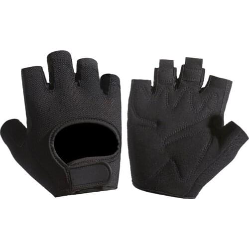 1 Pair Non-slip wear resistant ladies sports half finger gloves yoga dumbbells weight lifting comfortable breathable gloves