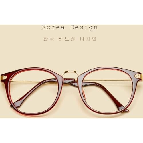 2020 Fashion eyeglasses frames Prescription Myopia eyewear Optical frame for women Vintage glasses men girls retro spectacles