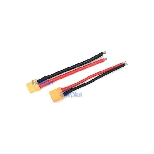 3 PAIRS XT60 Battery Connector Plug Male,Female with Silicone 14 AWG Wire