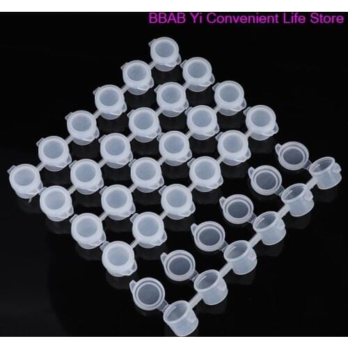 5pcs 6 Joint 3ml Pigment Container Box Painting Acrylic Paint Drawing Art