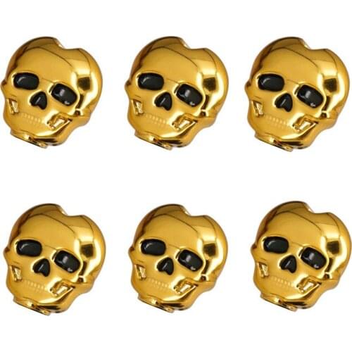 6pcs/lot Golden acoustic Electric guitar strings button Tuning Handle Tuners Machine Heads Guitar Parts