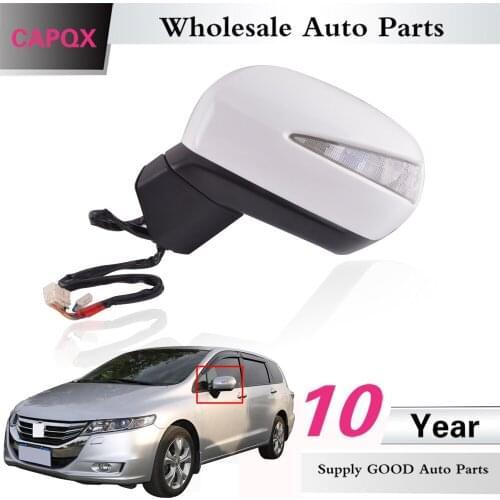 CAPQX 10Pin For Honda ODYSSEY RB3 2009 2010 2011 2012 2013 Auto rearview mirror side rear view mirror assembly