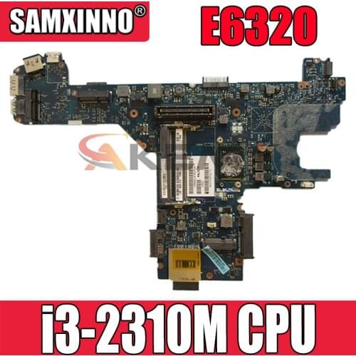 FOR Dell Inspiron E6320 Laptop Motherboard CN-0THNHW THNHW 0THNHW PAL70 LA-6611P W/ i3-2310M 100% working