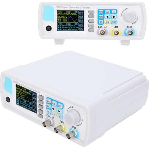 New JDS6600-30M 2-Channel DDS Function Arbitrary Waveform Signal Generator Pulse Signal Frequency Meter AC100-240V