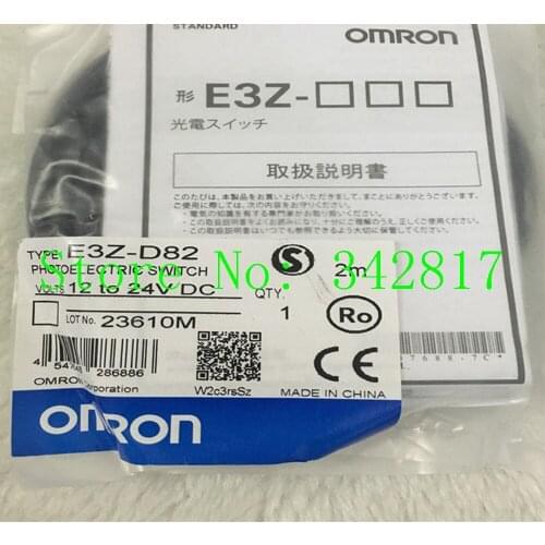 E3Z-D82 SENSOR OPTO REFL 1M PREWIRED MOD 10PCS