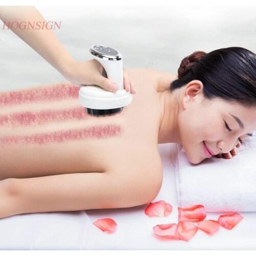 Electric Body Scraping Instrument Home Meridian Dredge Equipment Lymphatic Drainage Massager Five Elements Brush Suction