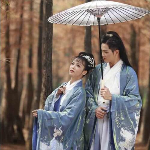 Hanfu Men&Women Chinese Ancient Tradition Dress Fantasia Couples Cosplay Costume Party Fancy Dress Hanfu For Men&Women Plus Size