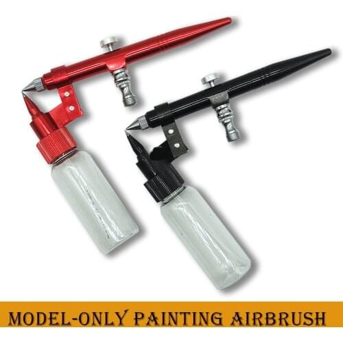 Mini Airbrush With Bottle Gundam Military Model Painting Tools Color Spray No Need To Clean