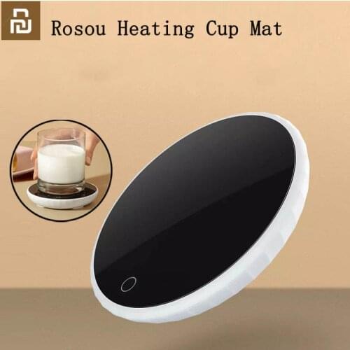 Youpin Rosou Constant Temperature Coaster 55 Degrees Constant Temperature Microgravity Induction Rapid quality Heating Cup Mat