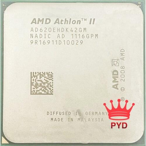 AMD Athlon II X4 620e 2.6 GHz 45W Quad-Core CPU Processor AD620EHDK42GM Socket AM3