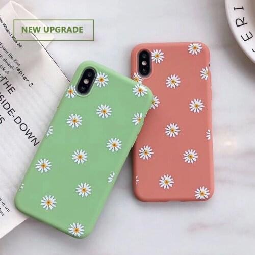 Luxury Ultra Thin Soft Case for iPhone 7 8 6 6s plus 5 5s SE X Xs Max XR 11 Pro Max Flowers Phone Case Silicone Slim Back Cover
