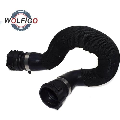 WOLFIGO Engine Upper Radiator Coolant Hose Pipes for Audi A6 S6 Quattro 2005-2011 4F0121101F 4F0 121 101F