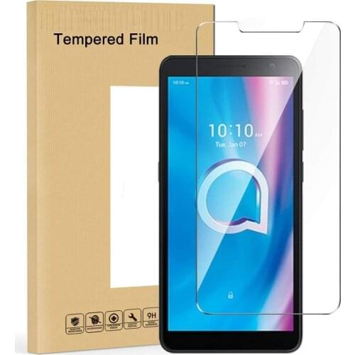 Tempered Glass For Alcatel 1B 2020 Glass 9H 2.5D Protective Film Explosion-proof Clear LCD Screen Protector Phone Cover