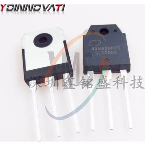 10PCS/LOT 40N60NPFD TO-3P 40N60 600V 40A IGBT SGT40N60NPFDPN SGT40N60NPFD TO-3P